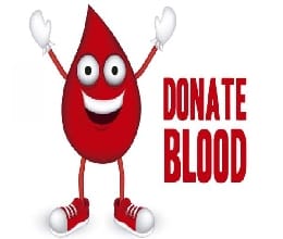 18 people participated in blood donation camp